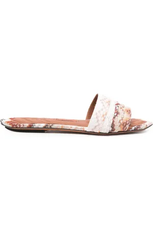 Missoni Sandali con motivo a zig zag