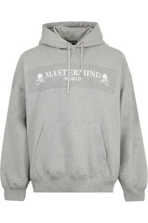 MASTERMIND Felpa Grid con cappuccio