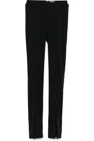 MUGLER Pantaloni con spacco alle caviglie