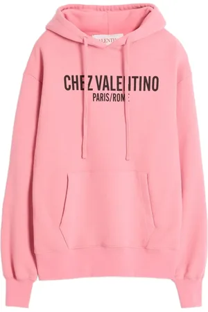 VALENTINO GARAVANI Felpa con stampa Chez e cappuccio