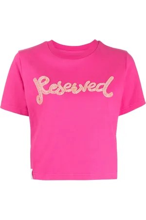 Izzue T-shirt crop Reserved