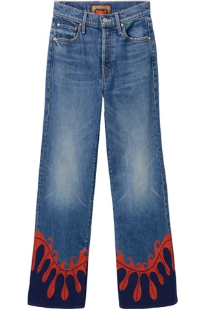 La DoubleJ X Mother Jeans Tomcat Roller