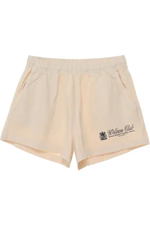 Sporty & Rich Shorts in cotone con stampa