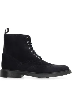 Bruno Magli Stivaletti stile brogue in pelle scamosciata