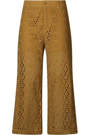 Liu Jo Pantaloni crop con ricamo
