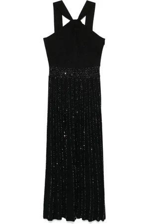 D.EXTERIOR Abito lungo con paillettes