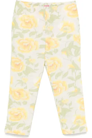 Kenzo Pantaloni a fiori