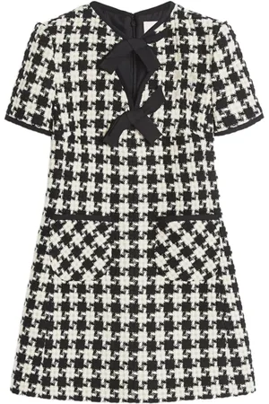 VALENTINO GARAVANI Abito midi con motivo geometrico
