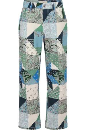 Etro Pantaloni con design patchwork
