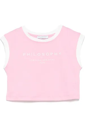 PHILOSOPHY DI LORENZO SERAFINI Top con stampa