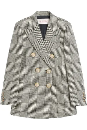 VALENTINO GARAVANI Blazer con motivo pied-de-poule
