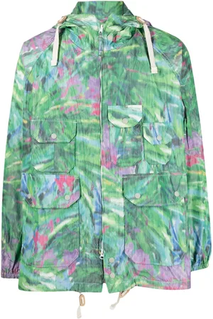 ENGINEERED GARMENTS Giacca leggera con stampa astratta