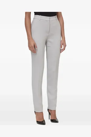 Emporio Armani Pantaloni slim a vita alta