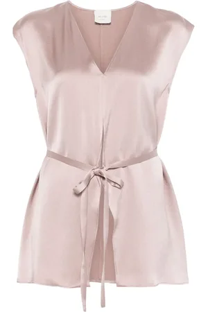 ALYSI Blusa in raso