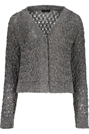 Fabiana Filippi Cardigan in maglia traforata