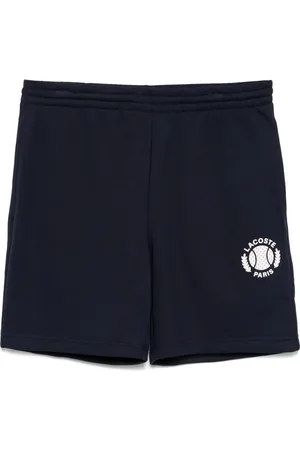 Lacoste Shorts in pile con stampa 3D