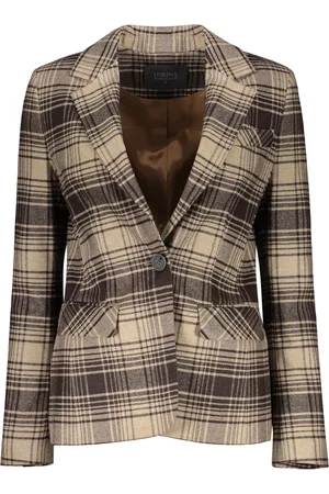 LORENA ANTONIAZZI Blazer a quadri