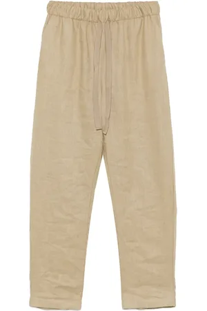 SEMICOUTURE Pantaloni in lino
