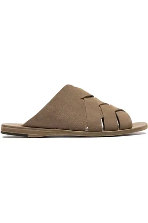 Officine creative Sandali slides in pelle