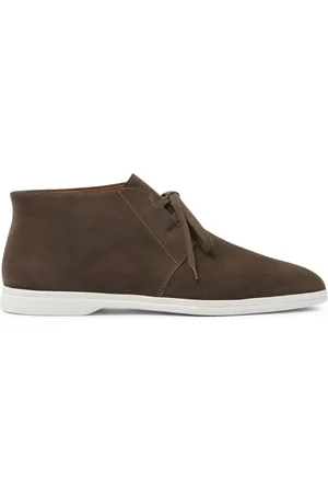 Scarosso Sneakers alte in pelle scamosciata