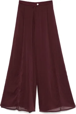 FORTE FORTE Pantaloni a palazzo crop