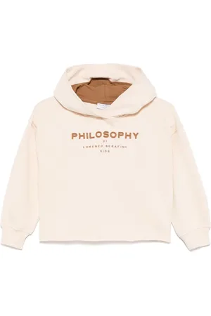 PHILOSOPHY DI LORENZO SERAFINI Felpa con logo e cappuccio