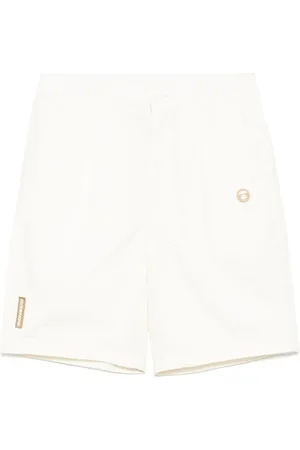 A Bathing Ape Shorts con applicazione logo