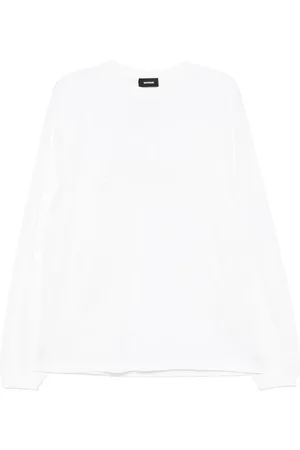 We11 Done T-shirt con perle sintetiche