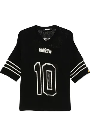 BARROW T-shirt con logo a intarsi