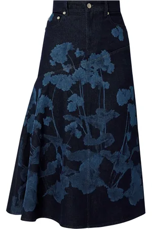 Erdem Gonna midi drappeggiata