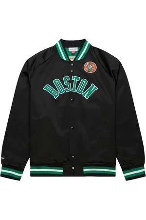Mitchell & Ness Giacca leggera NBA Celtics Vintage Logo "Balck" in raso