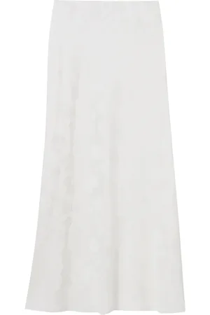 Claudie Pierlot Gonna midi con ricamo a fiori