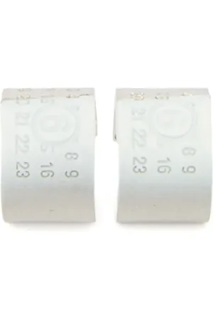 Maison Margiela Orecchini con motivo Numbers