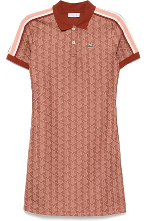 Lacoste Abito con monogramma jacquard