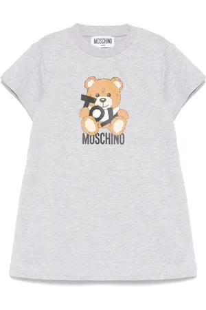 Moschino Abito con stampa Teddy Bear