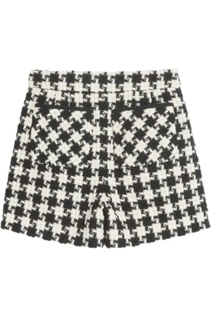 VALENTINO GARAVANI Shorts Damier Light in tweed