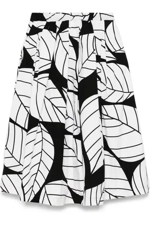 Comme des Garçons Gonna midi con stampa anni 2000