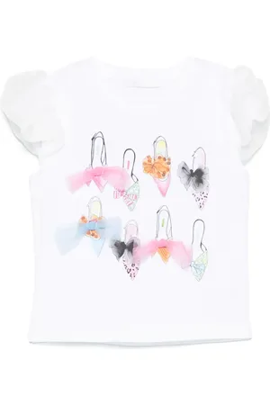MISS GRANT T-shirt con dettaglio fiocco