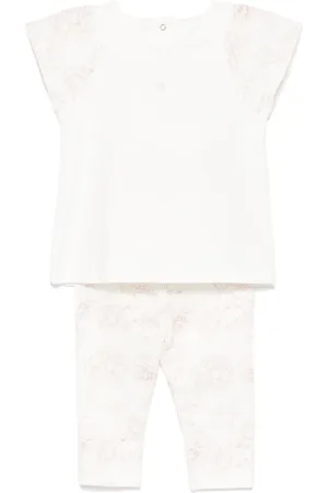 PATACHOU Set T-shirt e leggings a fiori