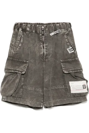 Maison Mihara Yasuhiro Cargo corti con effetto schiarito
