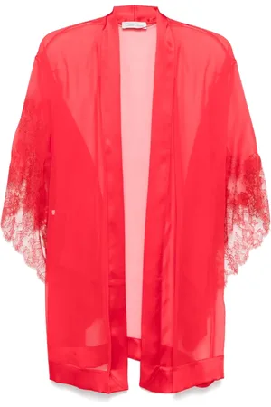 CARINE GILSON Vestaglia in pizzo Calais-Caudry