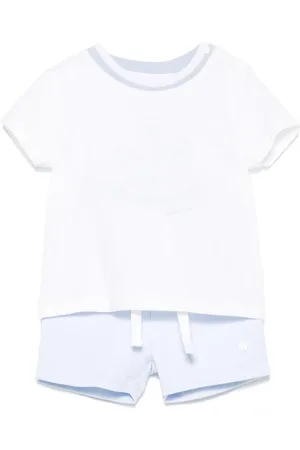 PATACHOU Set shorts con motivo ricamato
