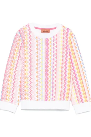 Missoni Felpa con motivo a zigzag