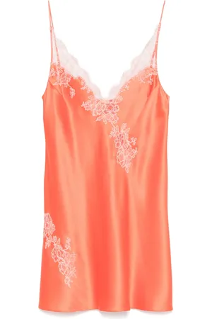 CARINE GILSON Sottoveste in pizzo Calais-Caudry