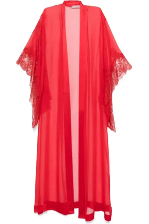 CARINE GILSON Vestaglia in pizzo Calais-Caudry