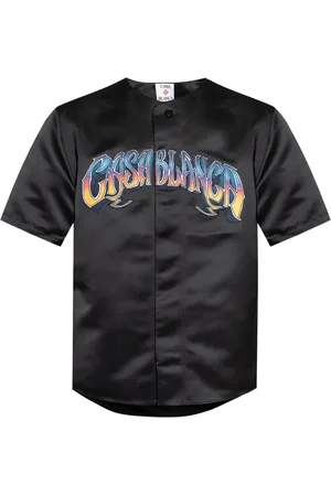 Casablanca Camicia stile baseball Gothic