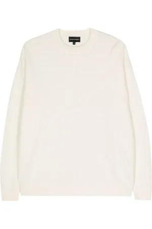 Emporio Armani Maglione con logo jacquard