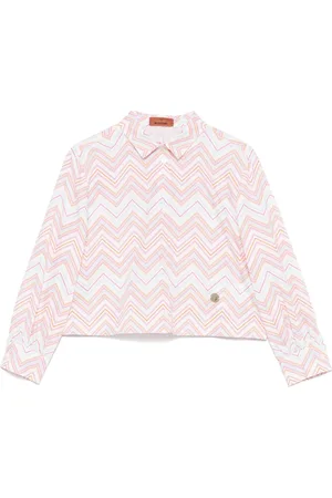Missoni Camicia con motivo a zigzag