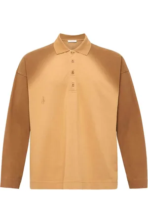 J.W.Anderson Polo in stile rugby a maniche lunghe