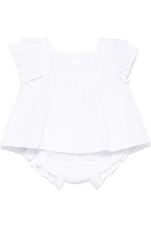 PATACHOU Set shorts con pizzo sangallo